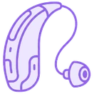 Appareil auditif contour d'oreille